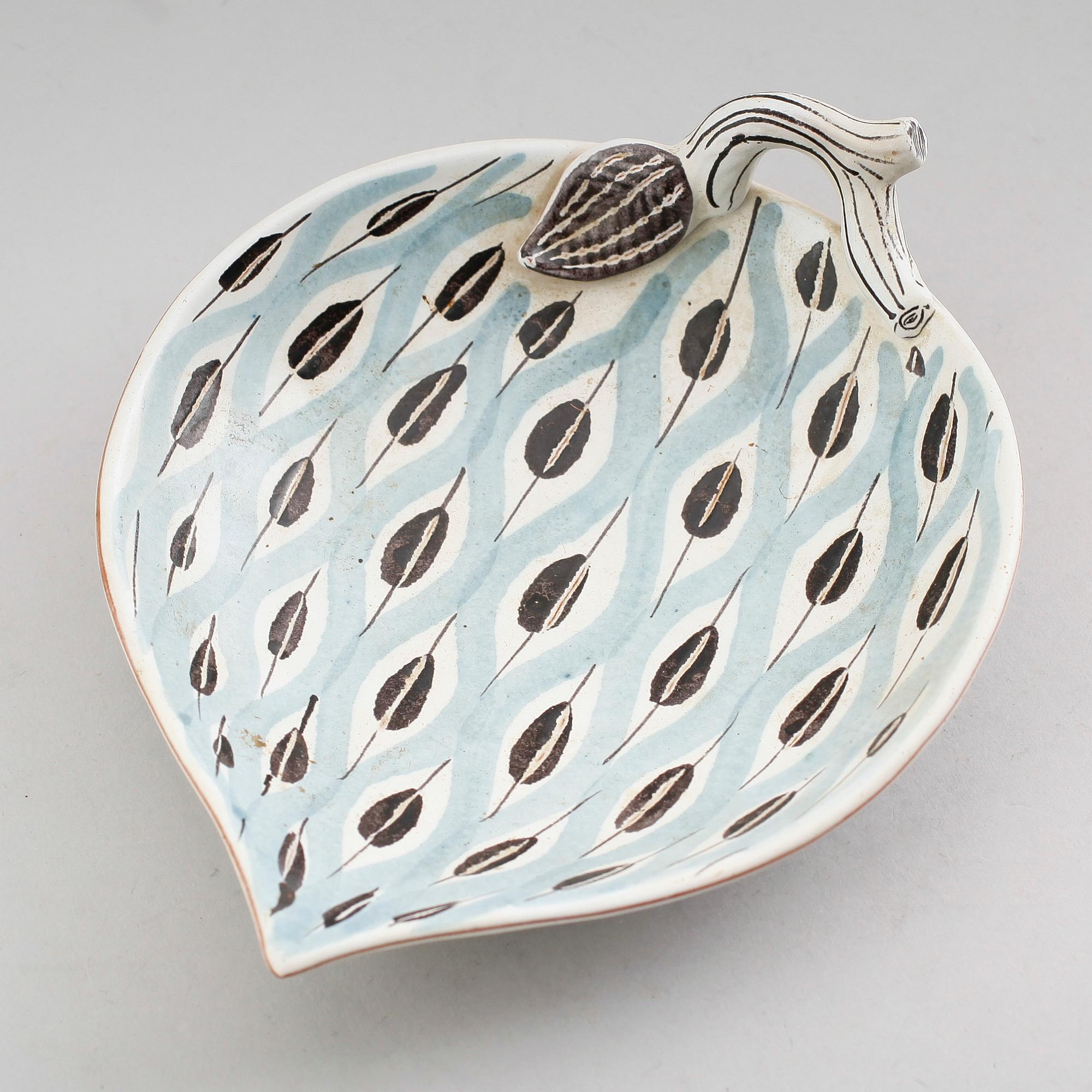 SKÅL, fajans, Stig Lindberg, Gustavsbergs studiohand.