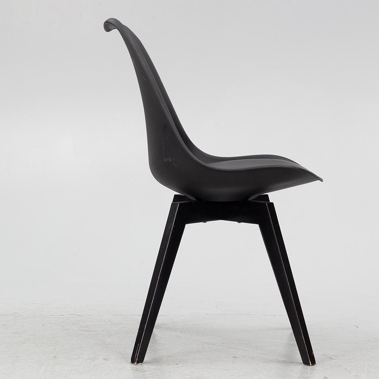 Chairs, 8 pcs, contemporary production.