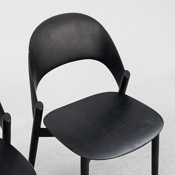 A set of four 'Sana' chairs by Monica Förster for Zanat, 2018.