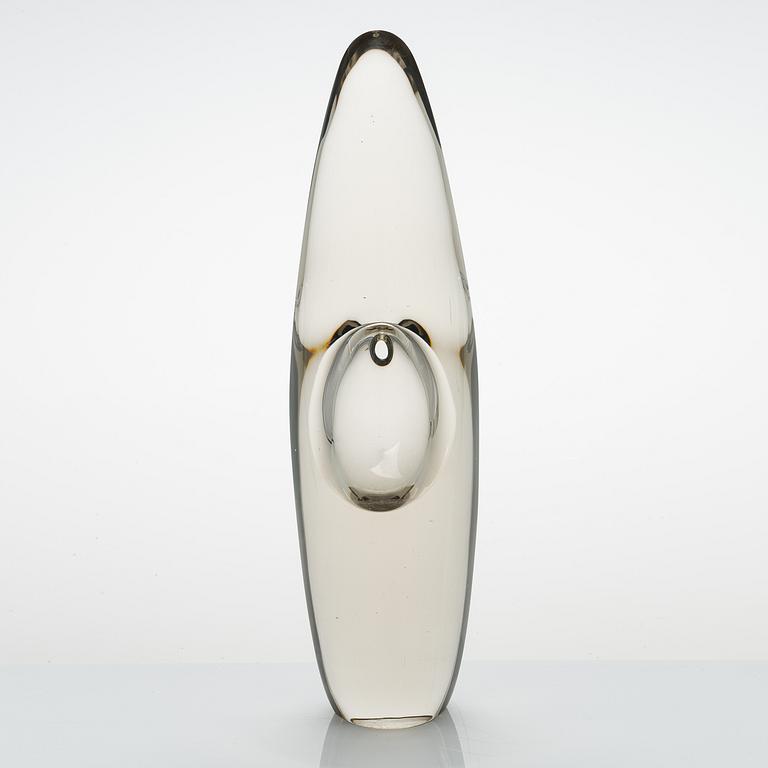 TIMO SARPANEVA, A glass sculpture signed Timo Sarpaneva 3568.