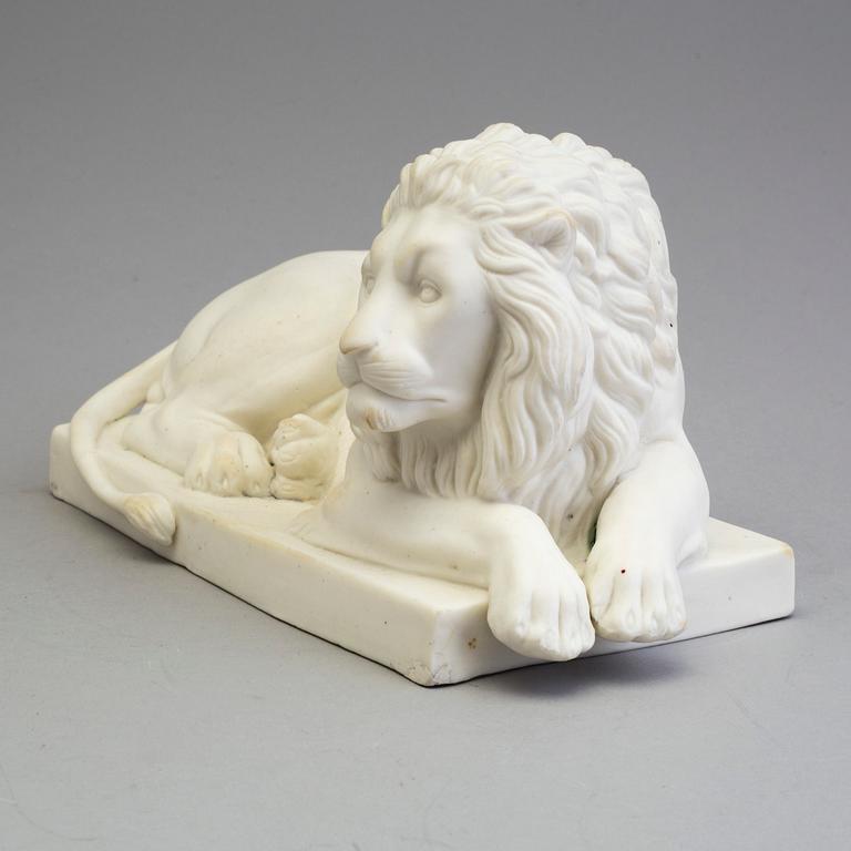 A PARIAN FIGURE, Eneret, Gustafsberg, second half of the 19th century.