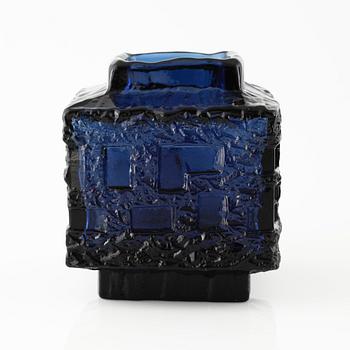 GÖTE AUGUSTSSON, parti glas, 33 st, "Cobolt", Ruda glasbruk, omkring 1900-talets mitt.