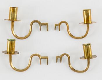 SPEGELLAMPETTER, ett par, 1800-talets andra hälft.
