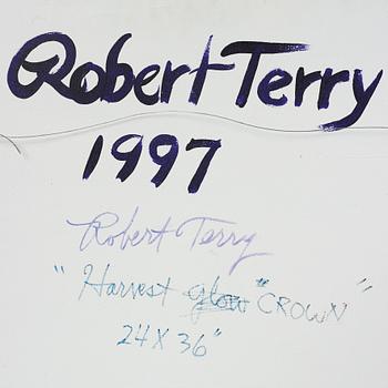 Robert Terry, olja på pannå, a tergo signerad Robert Terry och daterad 1977.