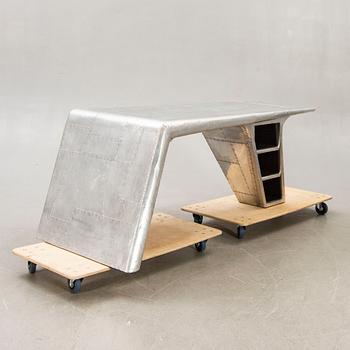 Desk, Aviator Blackhawk Valkyrie, Timothy Oulton, Artwood, 2000s.