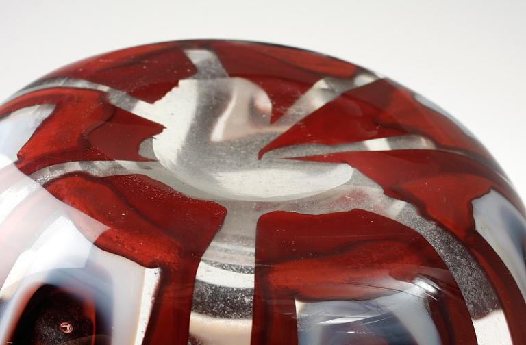 VASER, ett par, glas, troligen Murano, Italien.