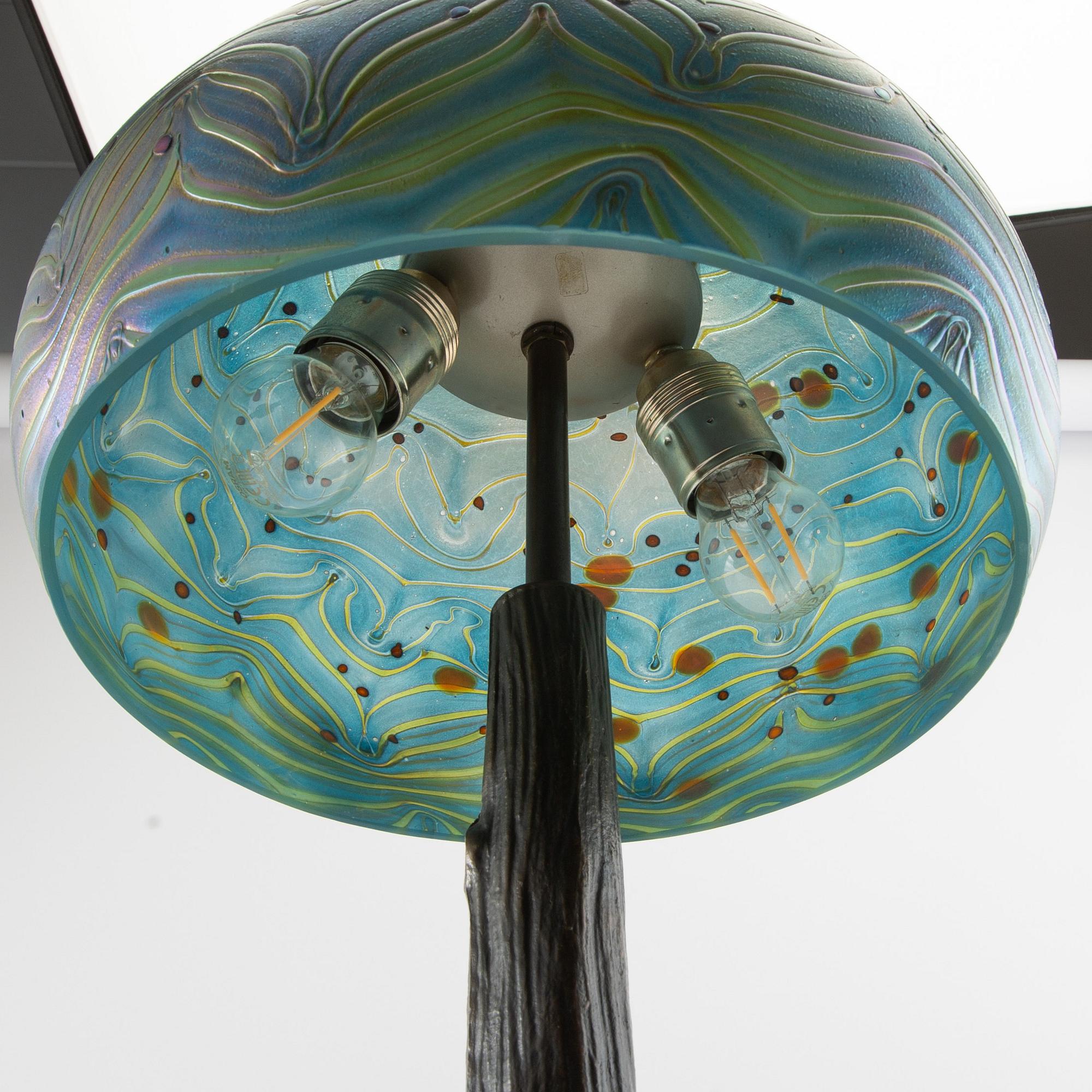 Bordslampa, jugendstil.