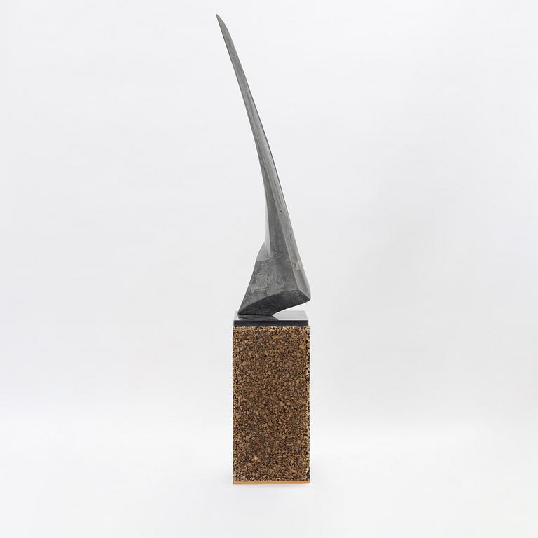 Folke Truedsson, skulptur, aluminium, signerad och numrerad 1/6.