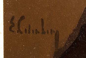 Eric Cederberg, "Scylla och Karybdis bostäder".