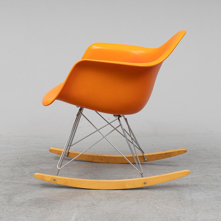 CHARLES & RAY EAMES, a 'RAR' rocking chair, Vitra 2004.