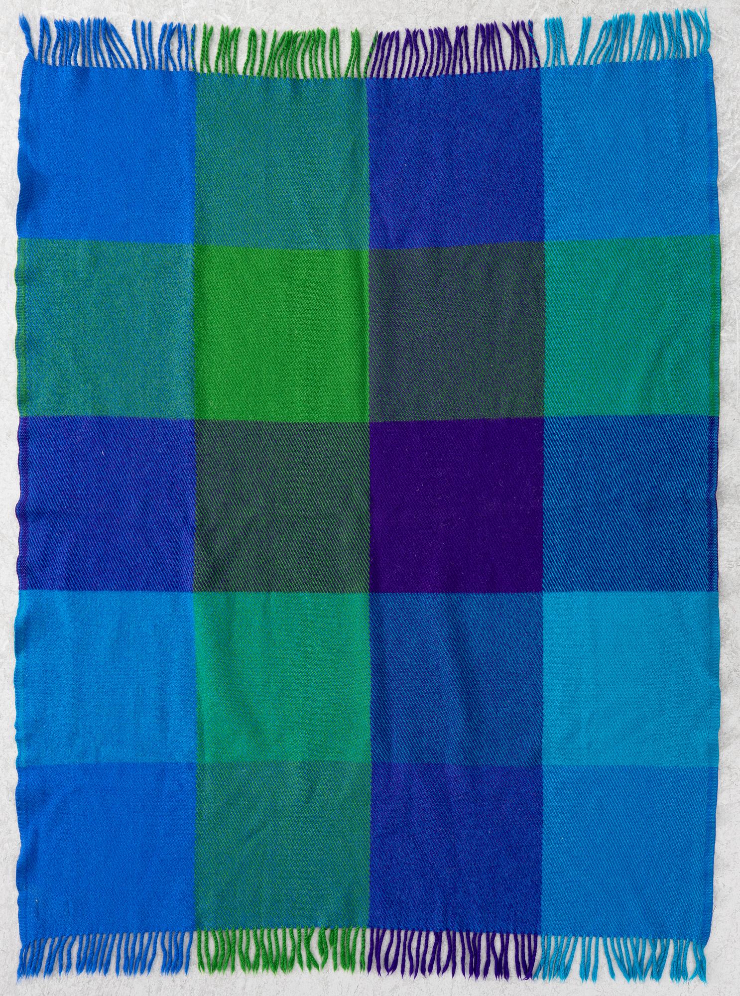 Two wool blankets by Tidstrands.