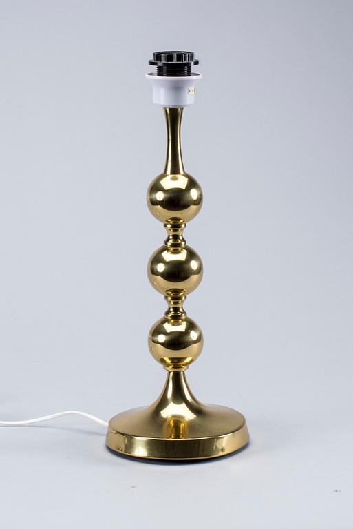 BORDSLAMPA, 1900-talets andra hälft.
