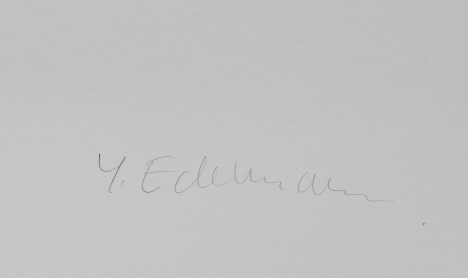YRJÖ EDELMANN, färglitografi. Signerad och numrerad 31/150.