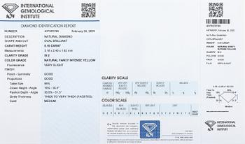 2 OVALA BRILJANTSLIPADE DIAMANTER, 0.10 ct och 0.12 ct.