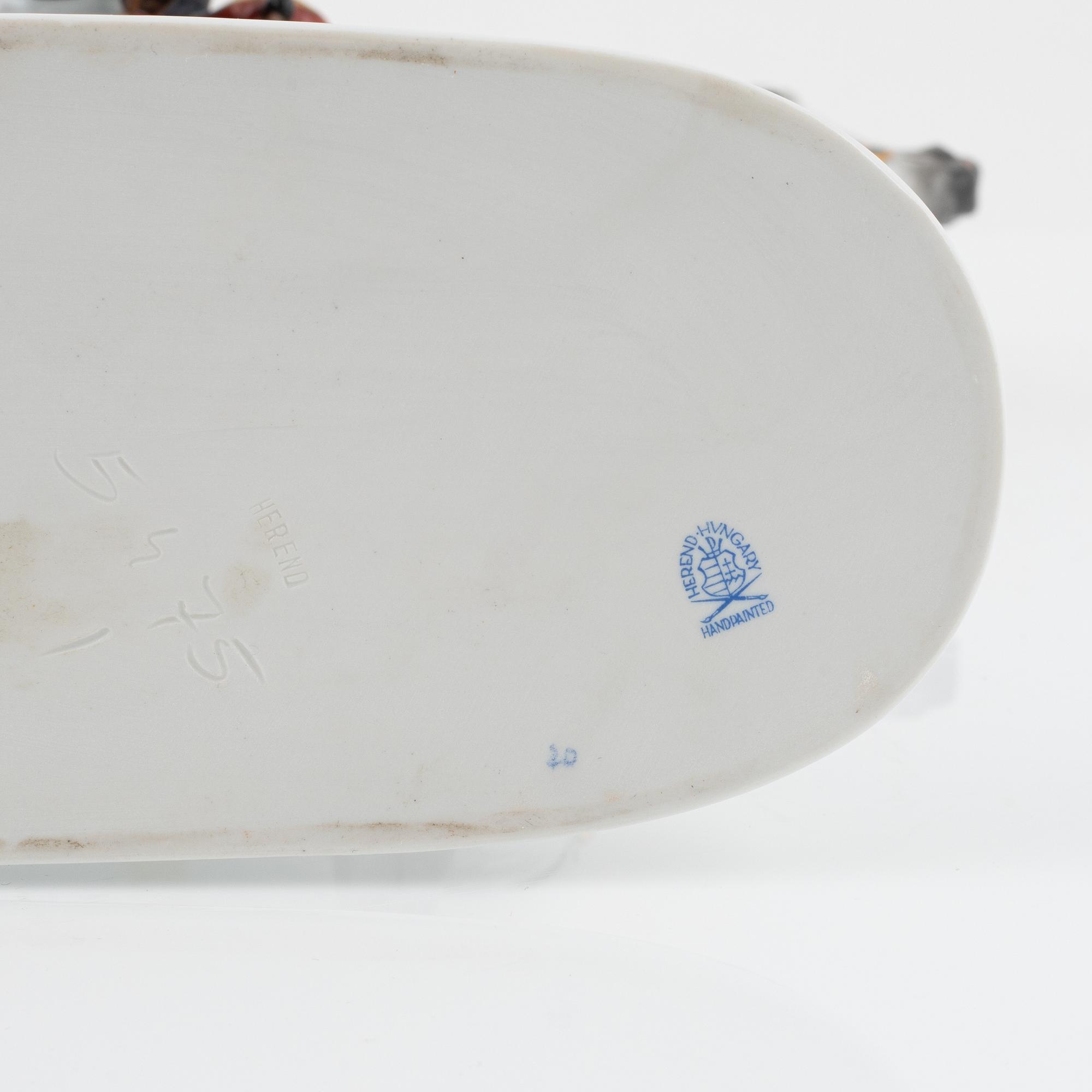 Figurin, porslin, Herend, Ungern.