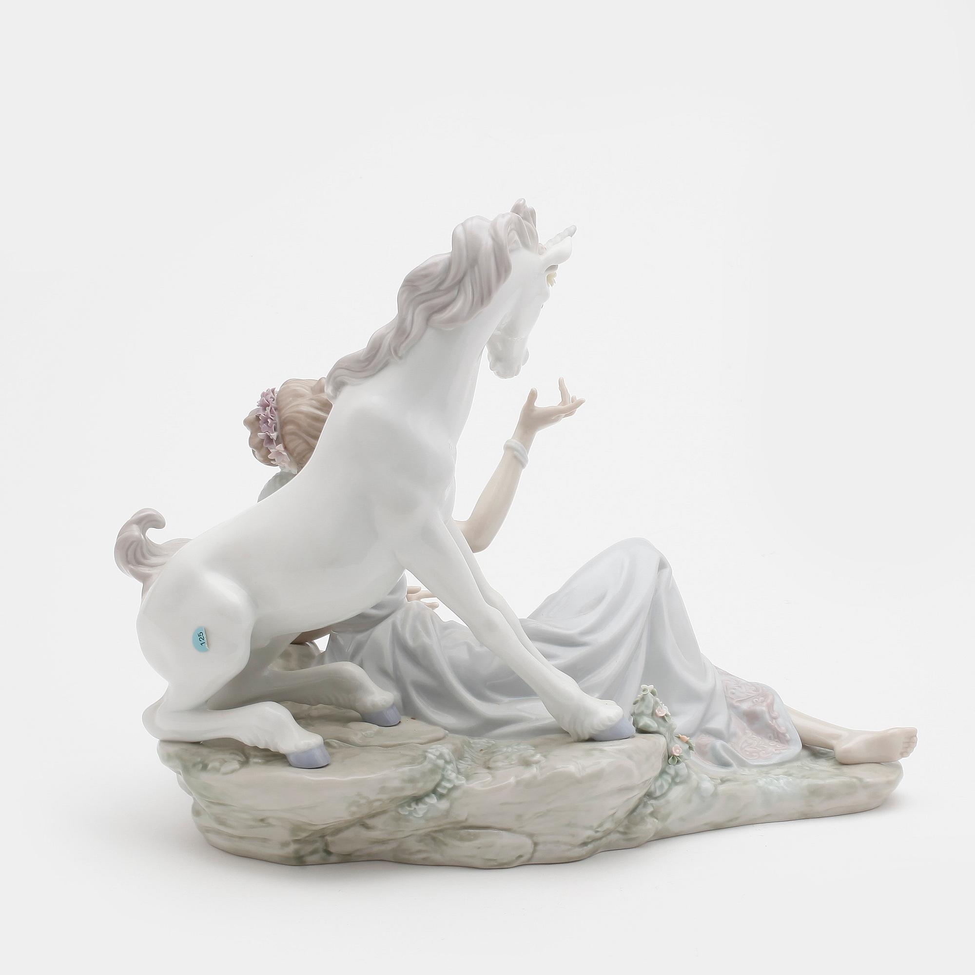 FIGURIN, porslin, Lladro, Spanien, 1900-tal.
