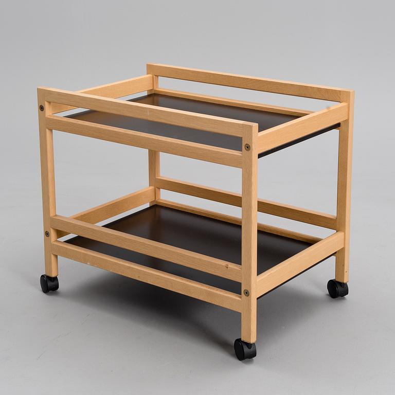 BØRGE MOGENSEN, TROLLEY. Model 5370.  Label marked Fredericia Stolefabrik, Denmark.