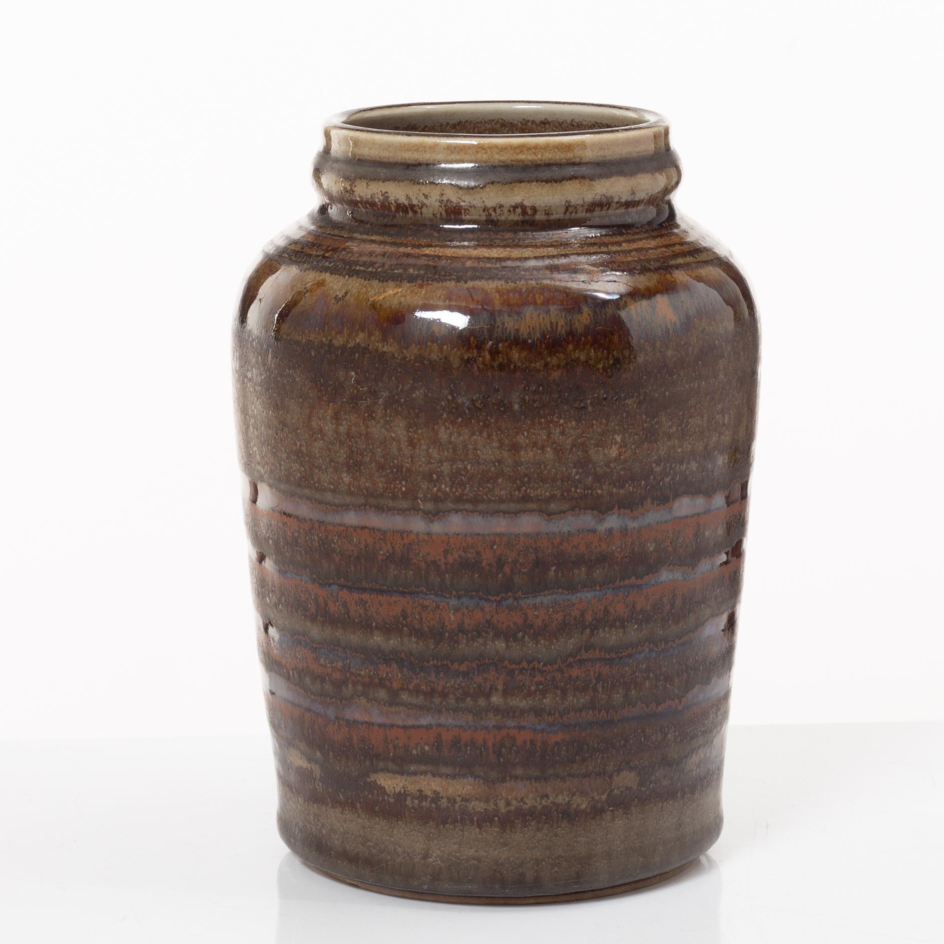 Carl-Harry Stålhane, vas, stengods, Rörstrand Ateljé.