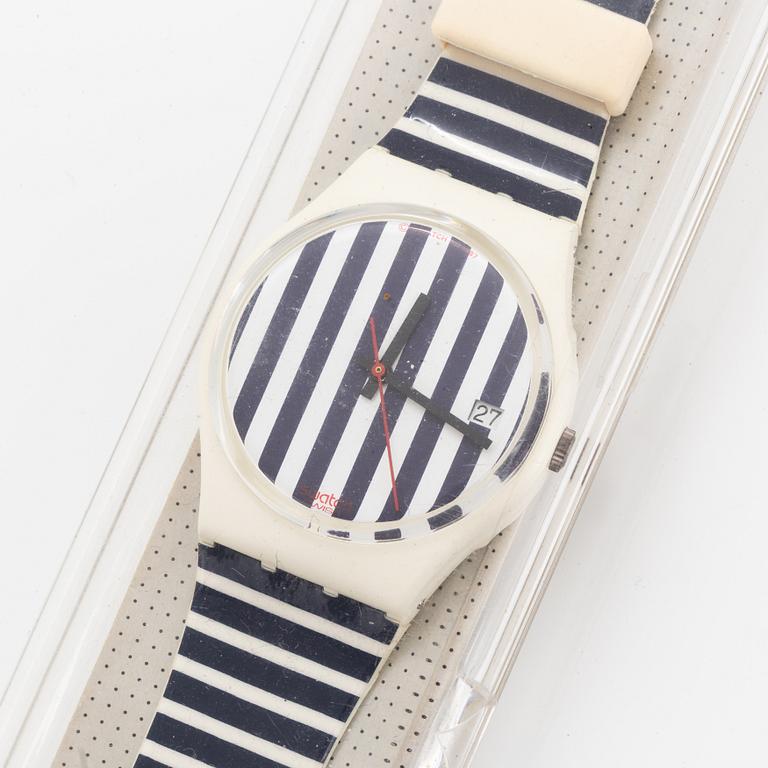 Swatch, Deauville, wristwatch, 34 mm.