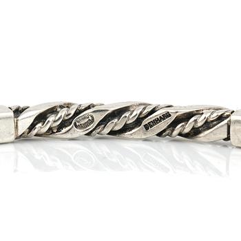 ARMRING, sterlingsilver, Georg Jensen, Danmark. Vikt ca 25 gram.