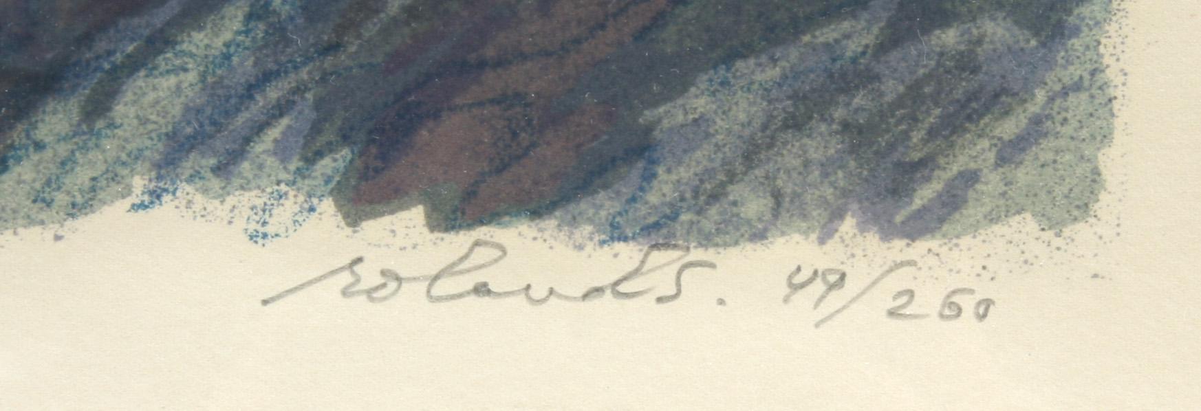 ROLAND SVENSSON, litografi, sign.