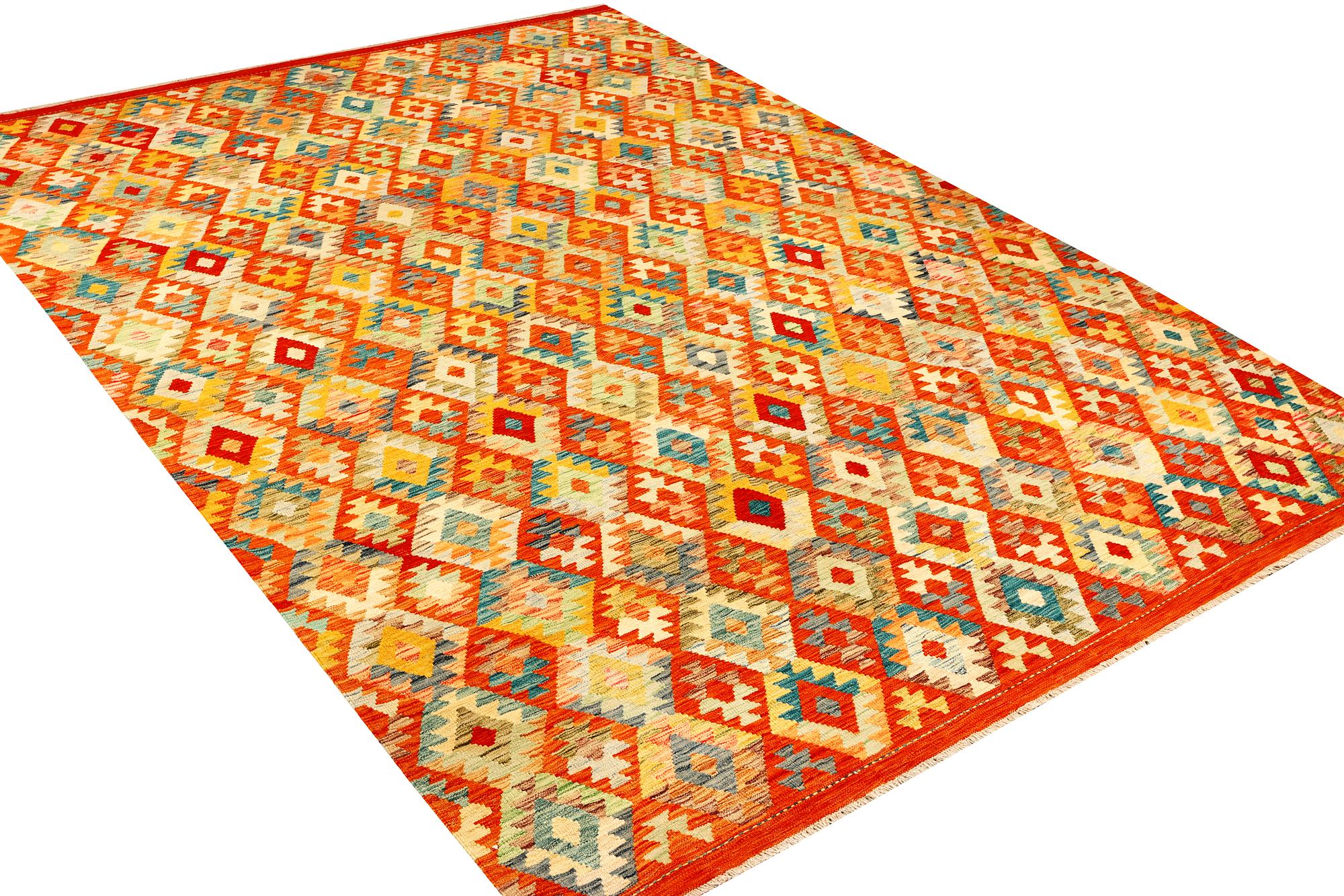 Matta, Kelim, Afghanistan, ca 349 x 246 cm.