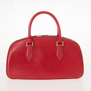 LOUIS VUITTON Red Epi Jasmine Bag.