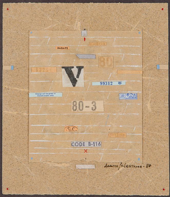 Aarno Salosmaa, Sommitelma.