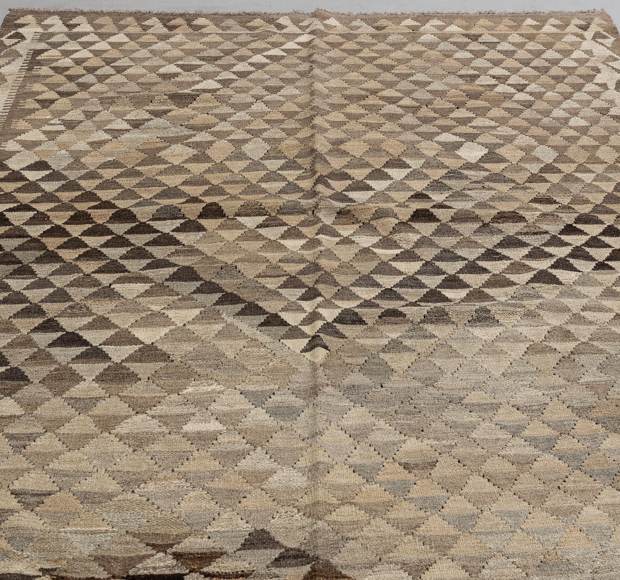 A carpet, Kilim, ca 244 x 169 cm.