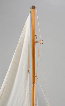 MODELLBÅT, 1900-talets andra hälft.