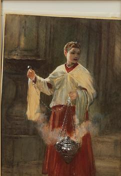 Egron Lundgren, Choirboy.