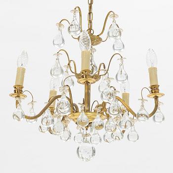 A chandelier, mid 20th Century.