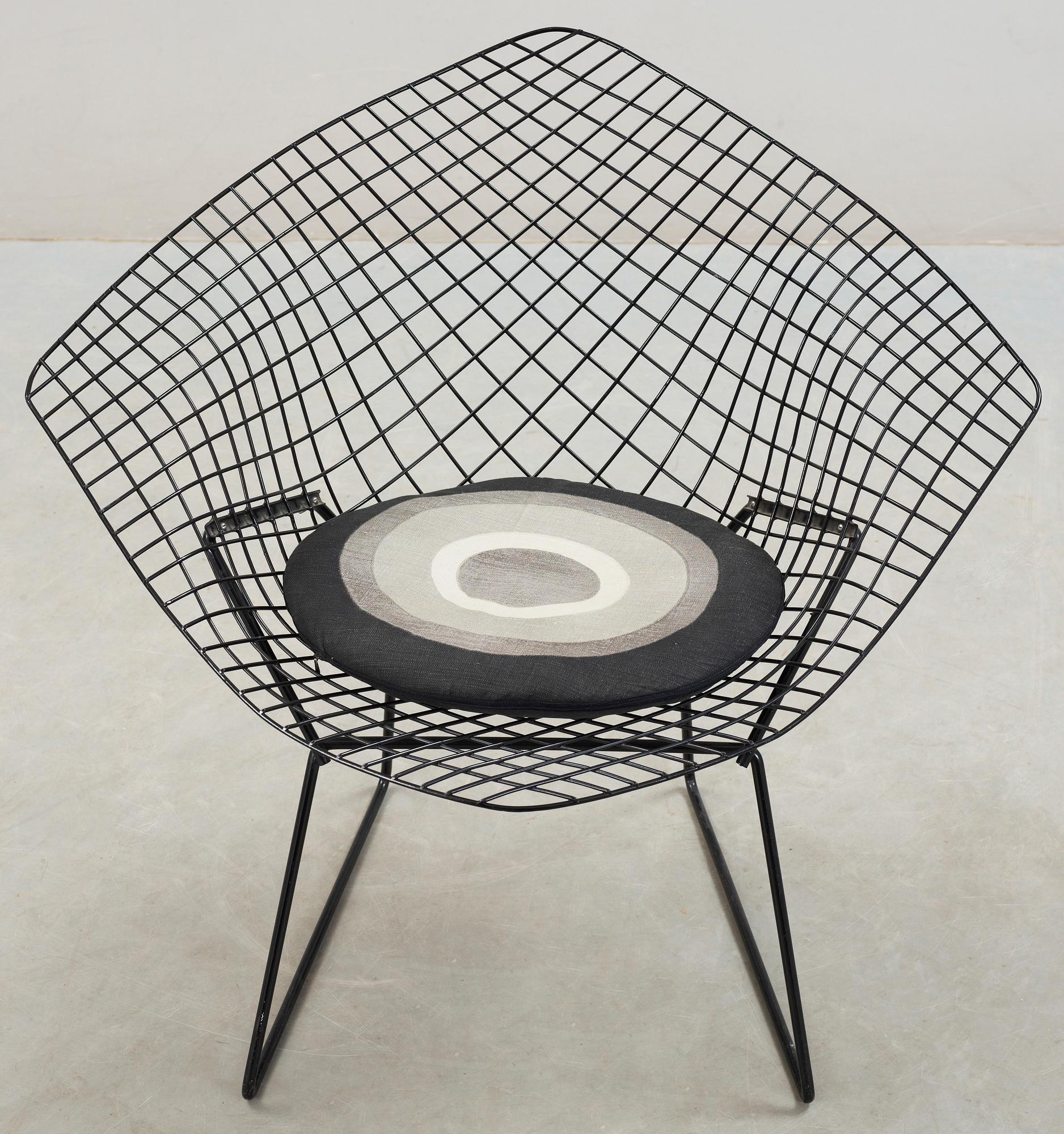 FÅTÖLJ, "Diamond chair", Harry Bertoia, 1960-tal.