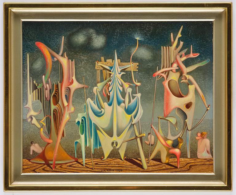 Erik Olson, "Krucifixion-exekution".