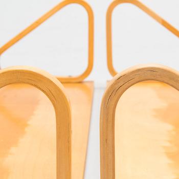 Alvar Aalto,  Two mid 20th Century '112B' shelves for Artek.