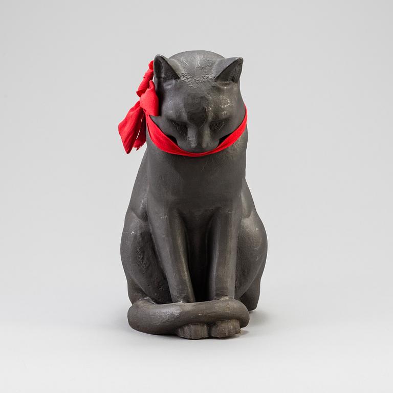 ANDERS JÖNSSON, "Jönssons katt", skulptur gjutjärn, saluförd av Firma Svenskt Tenn.
