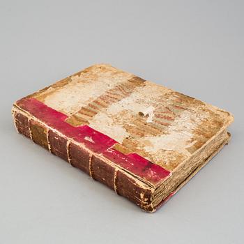 A book on venereal diseases, "De Morbis Venereis", Jean Astruc. Printed in Paris in 1740.