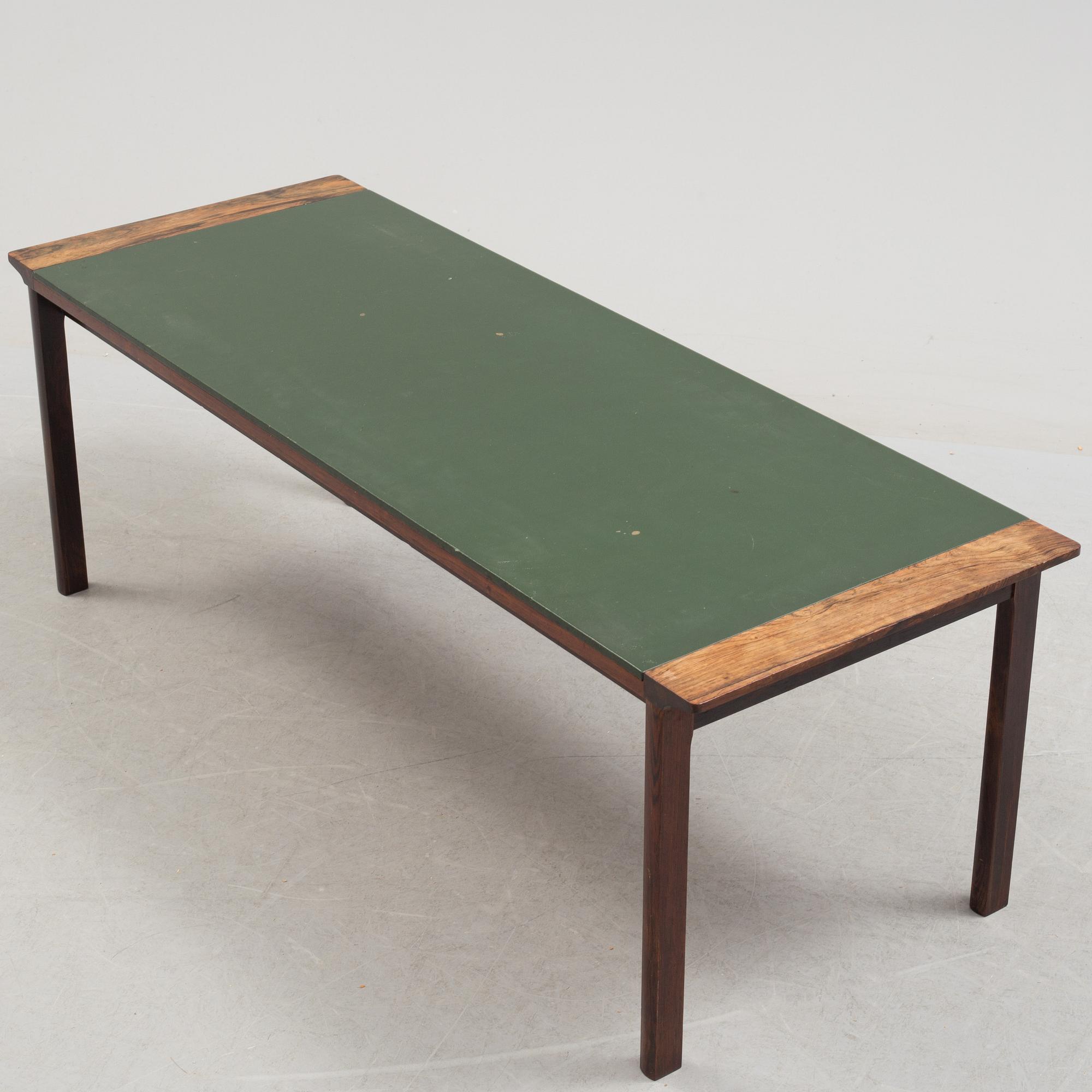 A 1960's Danish sofa, with 2 easy chairs and 2 tables by Glostrup.