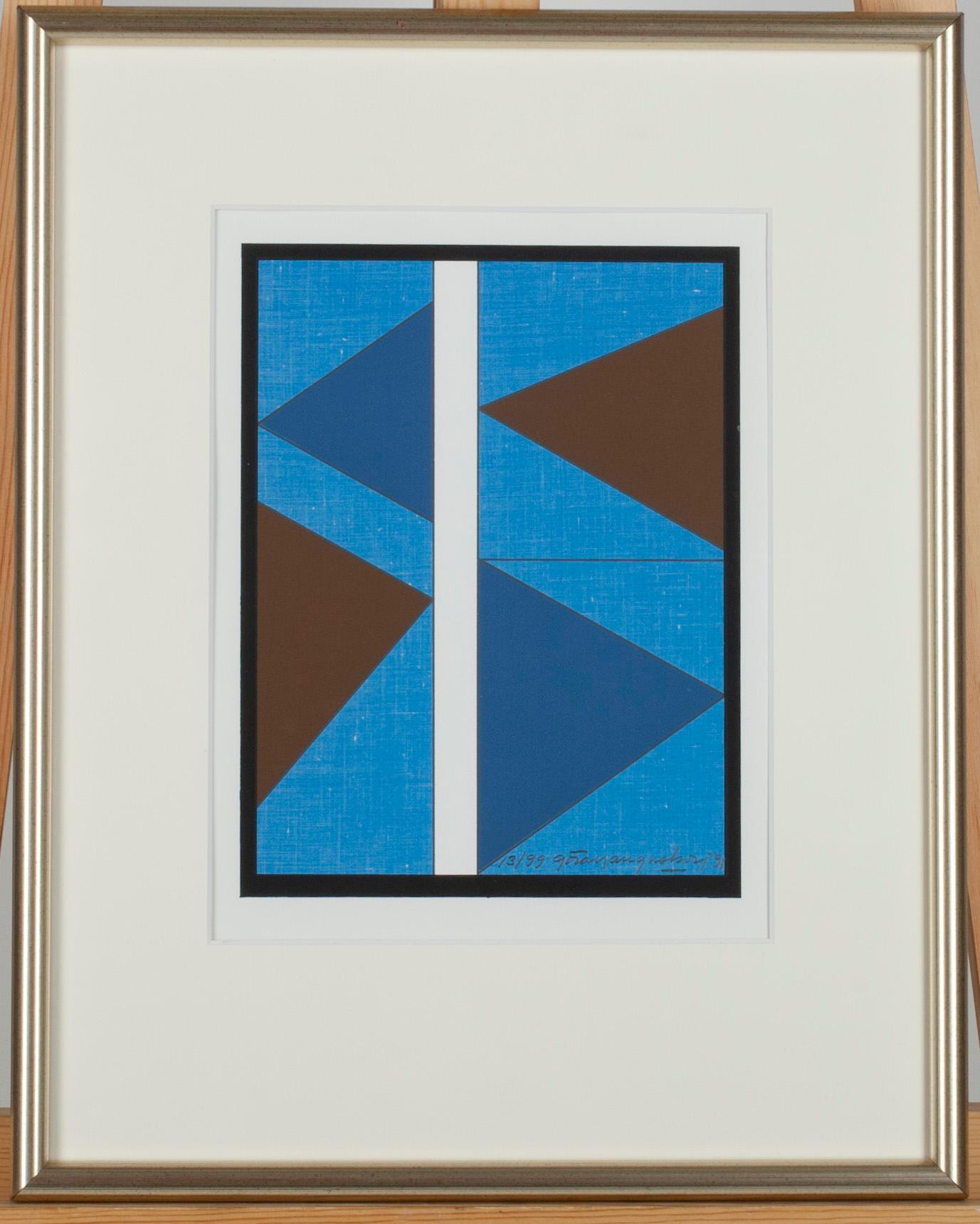 GÖRAN AUGUSTSON, 3 st, serigrafier, signerade och daterade -91.