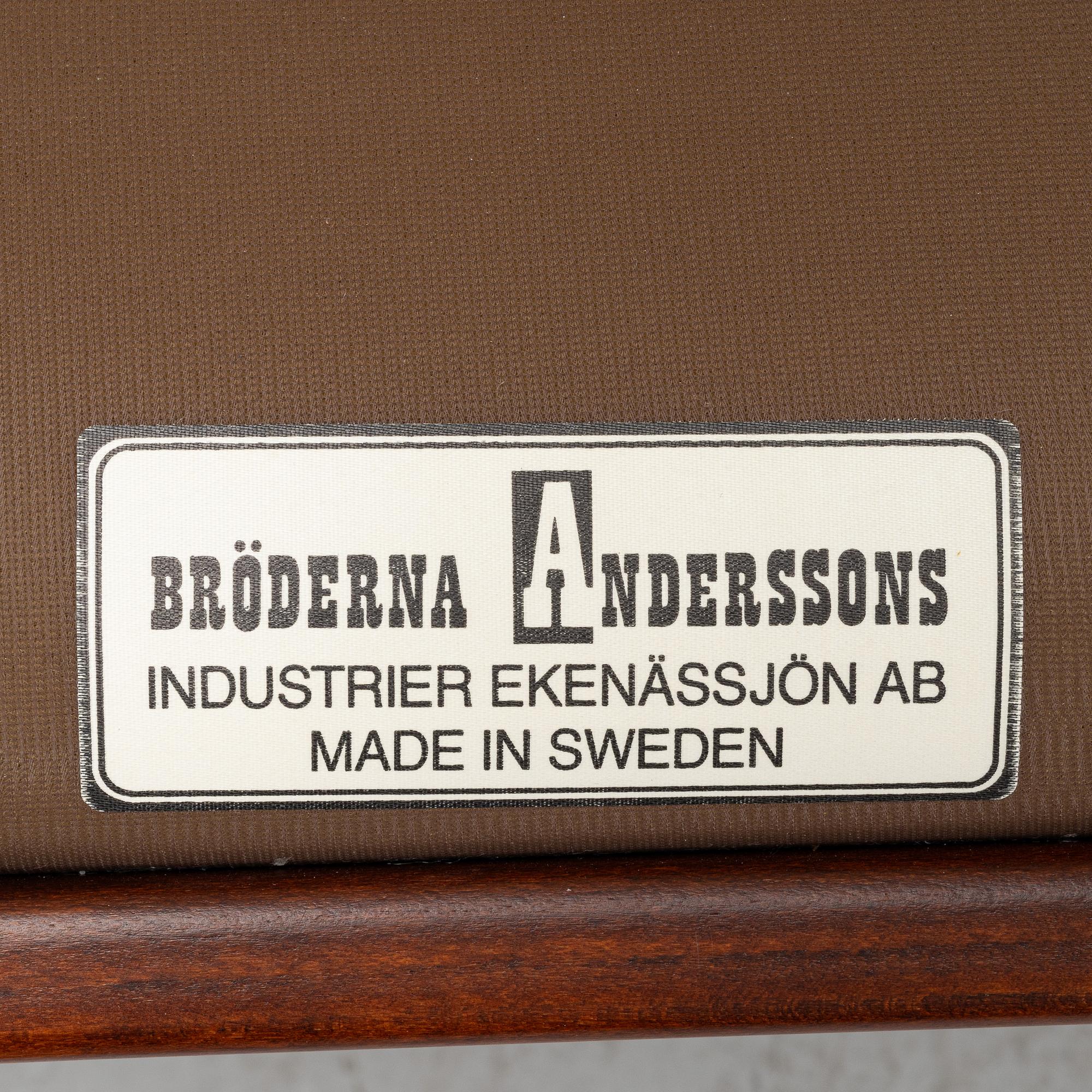 Fåtöljer, ett par, "Andorra", Bröderna Andersson, 1960-tal.