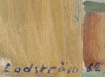 GEORG LODSTRÖM, olja på duk, signerad och daterad (19)62.