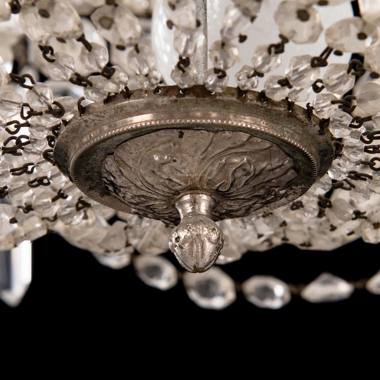A chandelier from the early 20th Century.