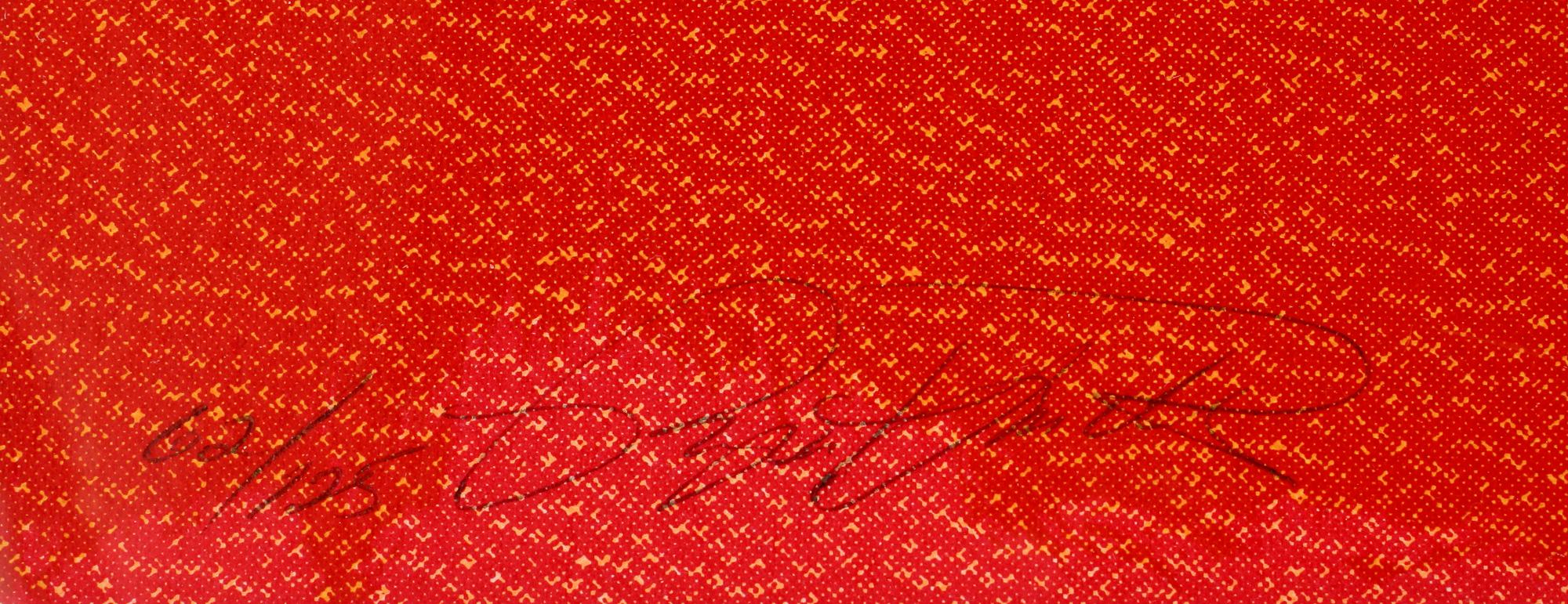 RUPERT JASEN SMITH, färgserigrafi, sign o numr 62/125.