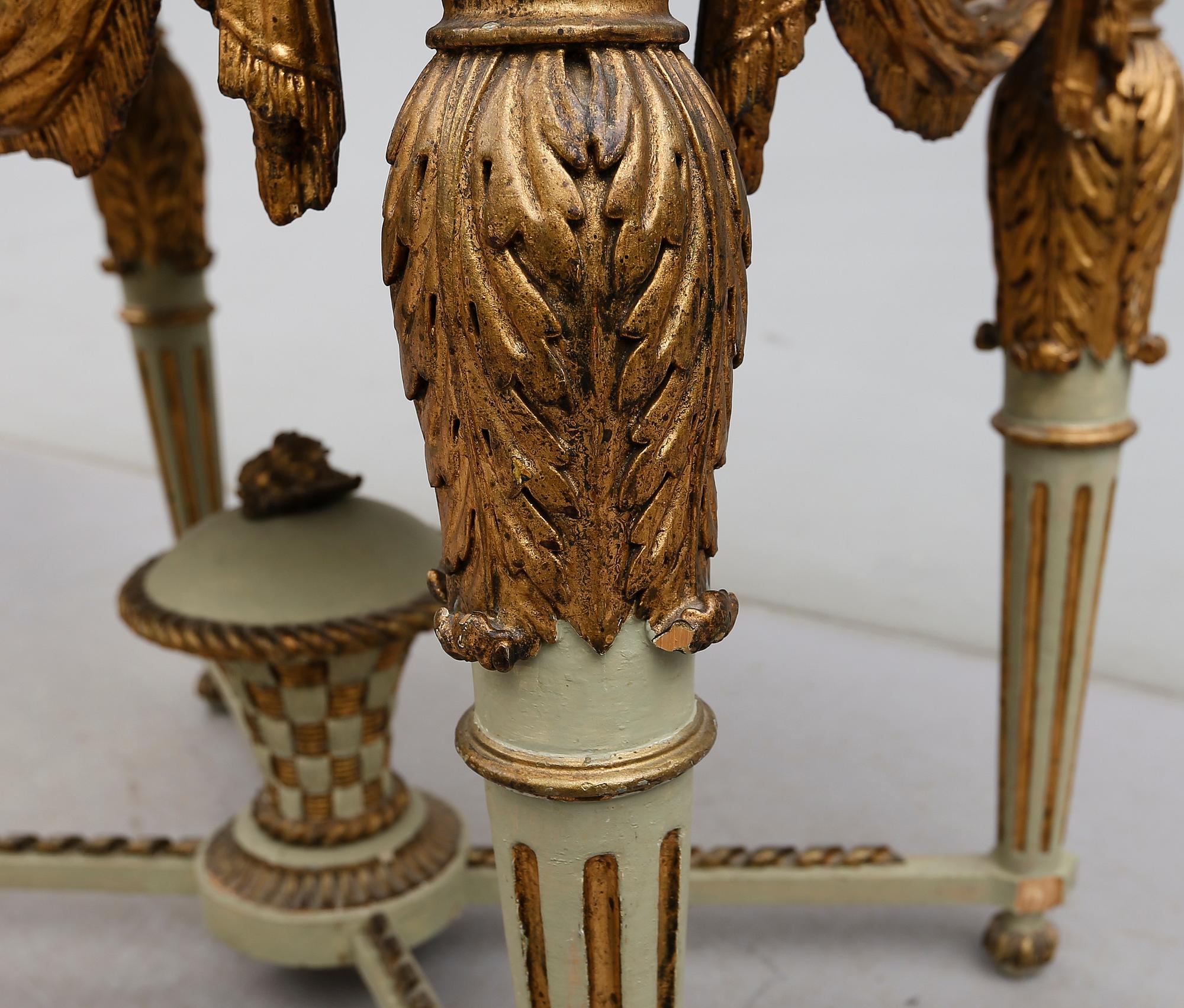 KONSOLBORD, Sydeuropa, 1700-tal.