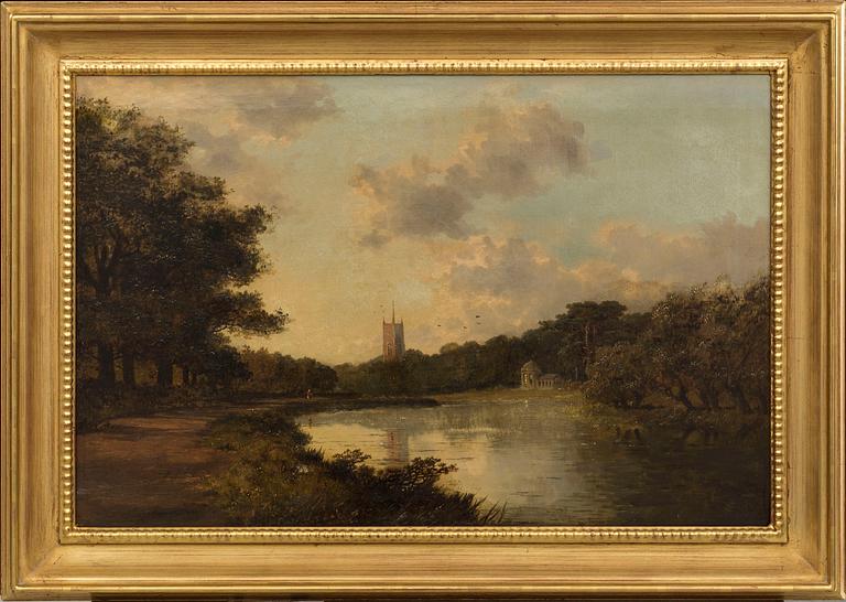 HENRY JOHN KINNAIRD, oil on canvas signed.