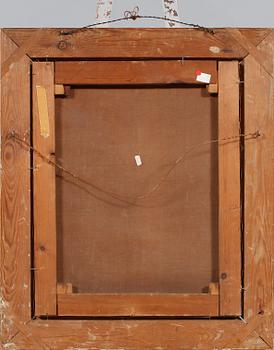 OKÄND KONSTNÄR, olja på duk, 1800-talets andra hälft.