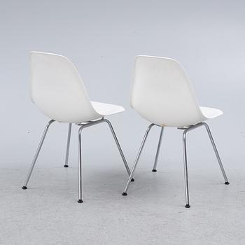 Charles & Ray Eames, stolar, 6 st, "RE Plastic Chair - DSX". Vitra.