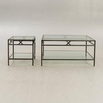 Englesson, Coffee table plus side table, 2000s.