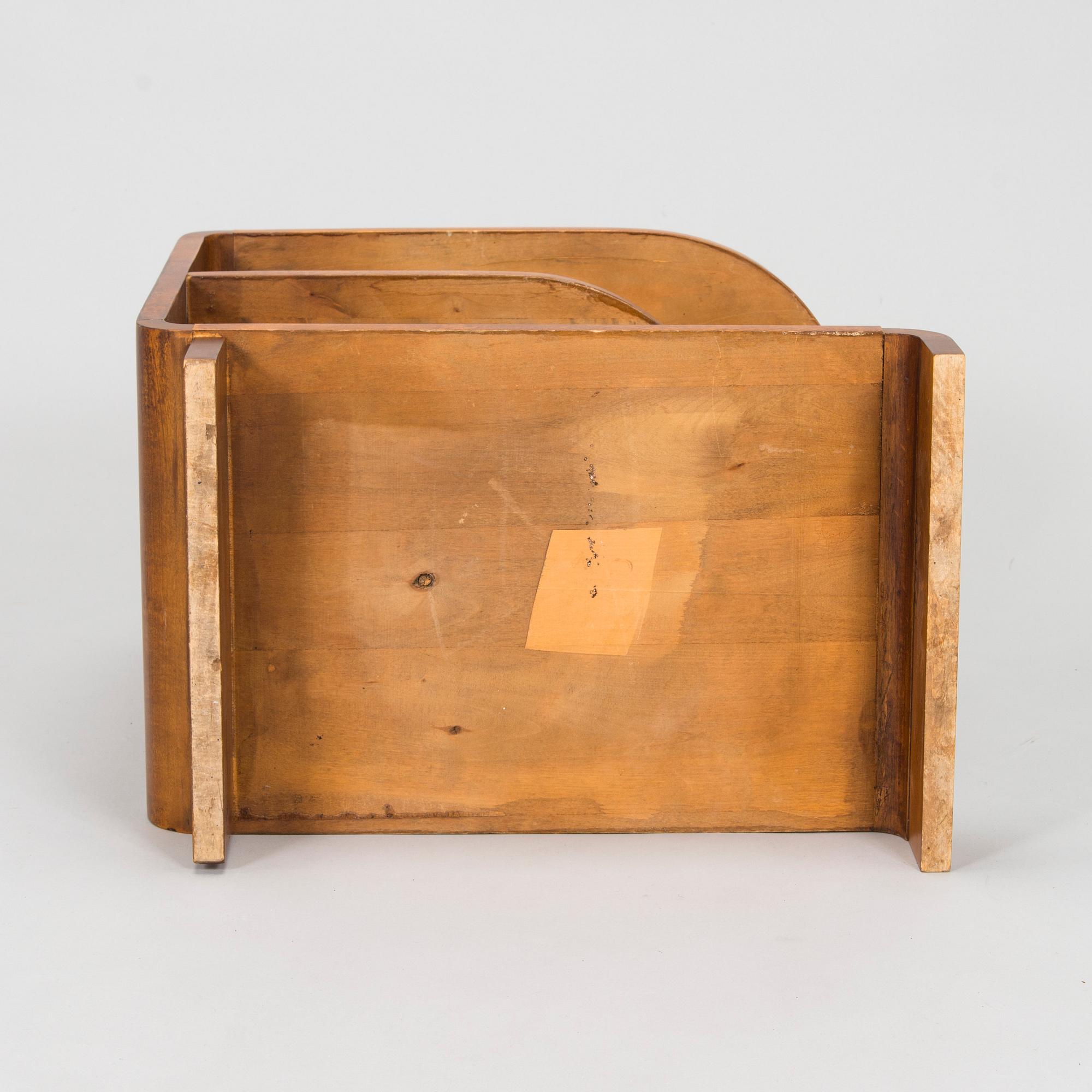 Maija Heikinheimo, sivupöytä, "Apu 604" Asko, 1930-luku.