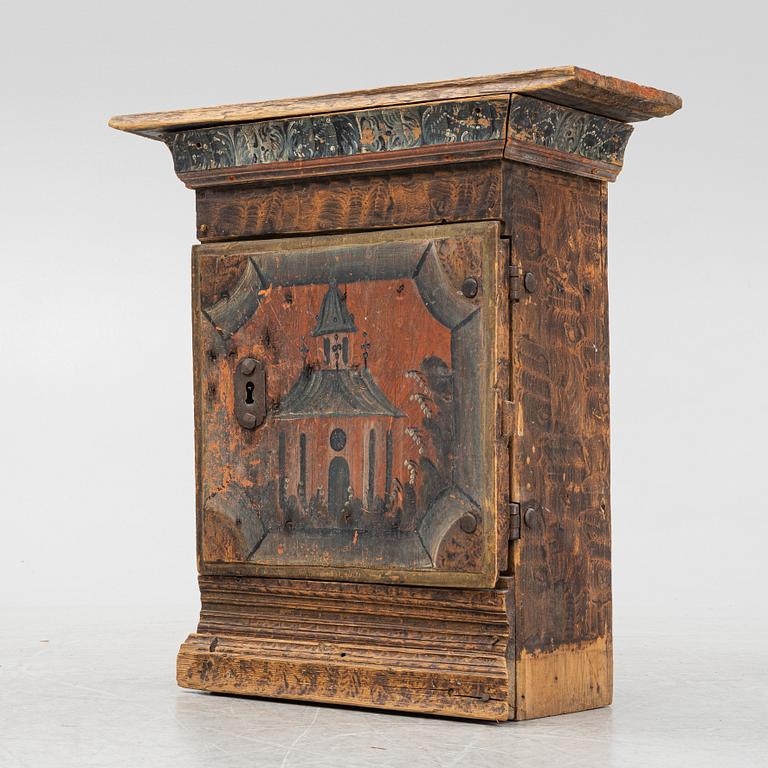 A Swedish Painted Cabinet, 18th/19th Century.